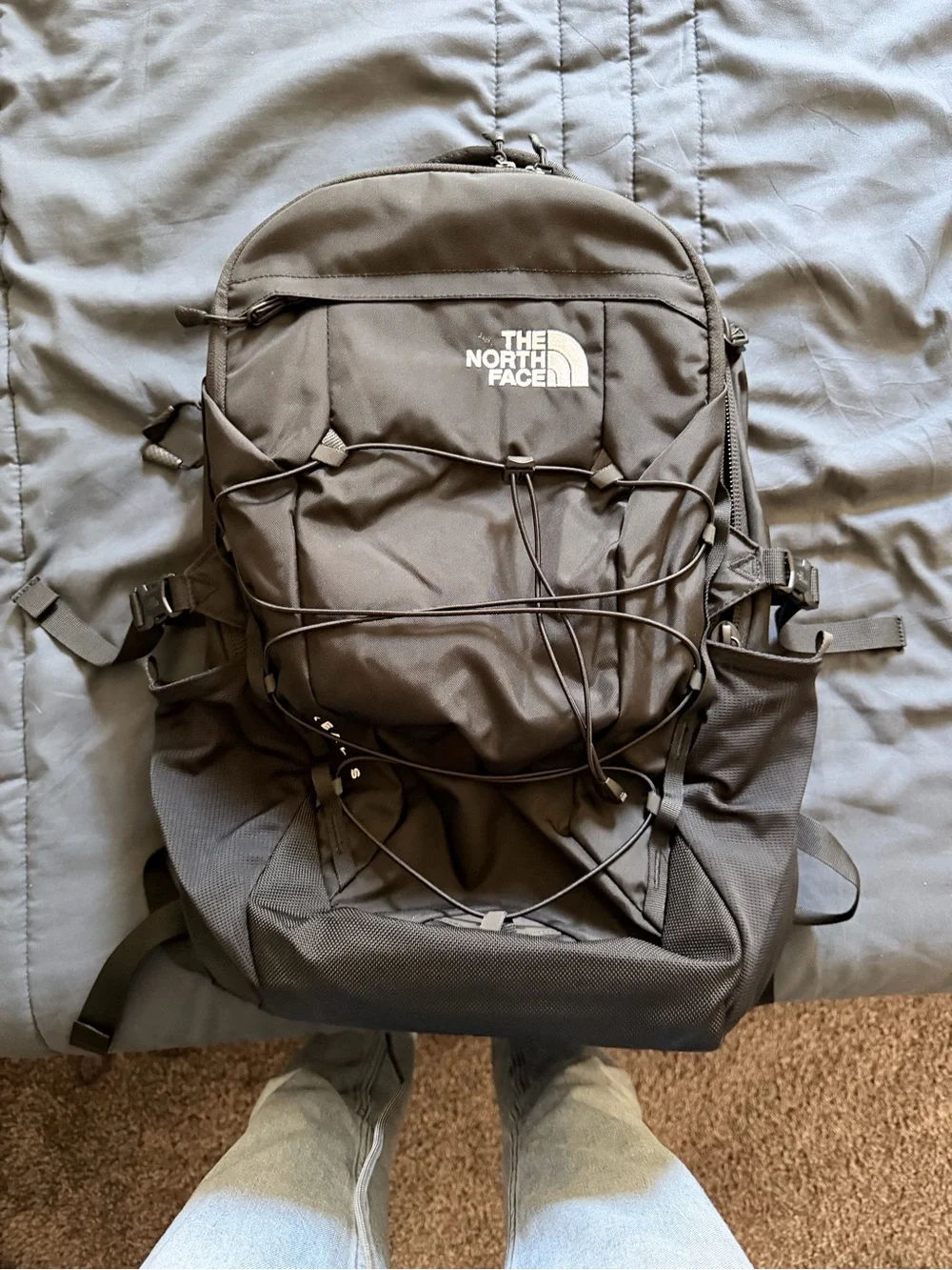 The North Face Black Men’s Daypack with External Bungee